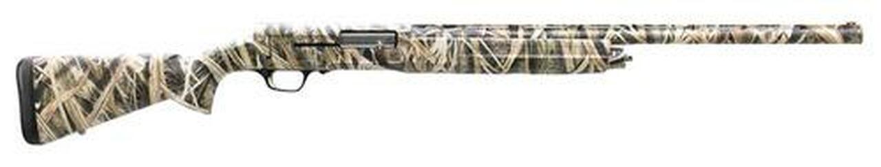 Browning A5 Stalker 12 Ga, 30" Barrel, 3" Chamber, Mossy Oak Shadow Grass Blades Synthetic, 4rd