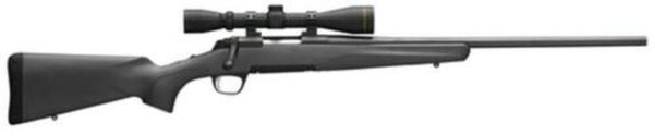 Browning X-Bolt Leupold Combo With ABS Case .243 Winchester 22" Sporter Contour Barrel Matte Blue Finish Composite Stock Matte Black Finish 5rd