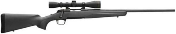 Browning X-Bolt Leupold Combo With ABS Case .308 Winchester 22" Sporter Contour Barrel Matte Blue Finish Composite Stock Matte Black Finish 4rd