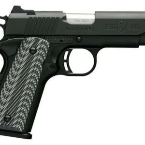 Browning Black Label Pro Compact 1911, .380 ACP, 3.62", 8rd, G10 Grips