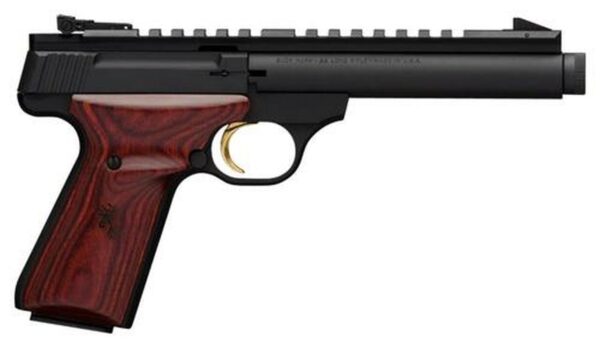 Browning Buck Mark Field Target, 22LR, 5.5", 10rd, Cocobolo Grips