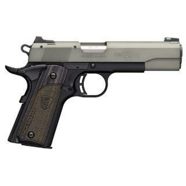 Browning Black Label Gray Pistol, 22LR, 4.5", 10rd