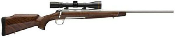 Browning X-Bolt White Gold Rifle, 6.5 Creedmoor, 22", 4rd, Black Walnut/Satin Stainless