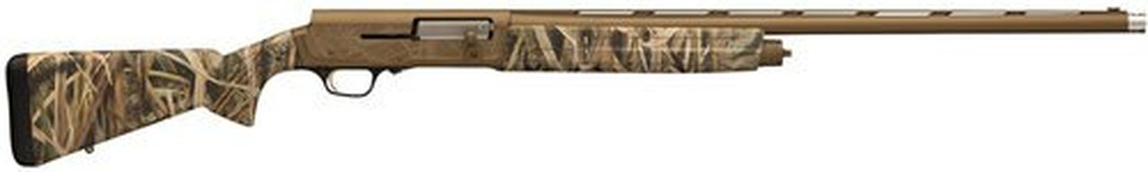 Browning A5 Wicked Wing 12 Ga, 26" Barrel, 3.5", Mossy Oak Shadow Grass Blades Synthetic