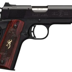 Browning Black Label Medallion Compact, 22LR, 3.62", 10rd, Rosewood Grips