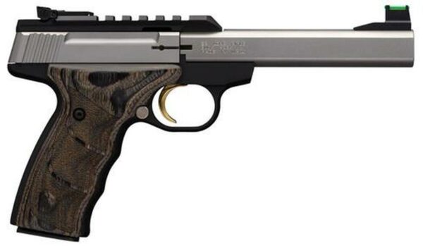 Browning Buck Mark Plus UDX, 22LR, 5.5", 10rd, Stainless Steel