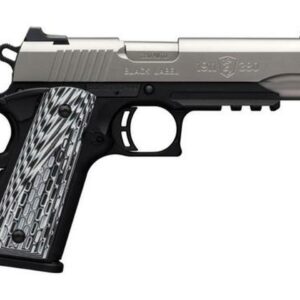 Browning 1911-380 Black Label Pro with Rail Single 380 ACP, SS, Rail