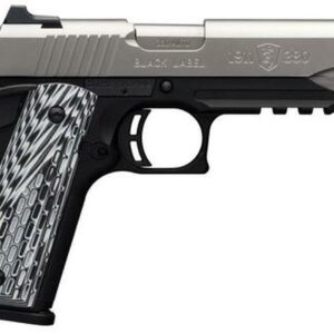 Browning 1911-380 Black Label Pro Compact, .380 ACP, 3.62", 8rd, Black G10 Grips