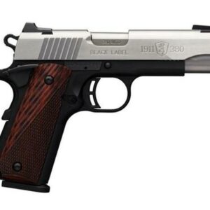 Browning 1911-380 Limited Production Black Label 380acp SSS Slide