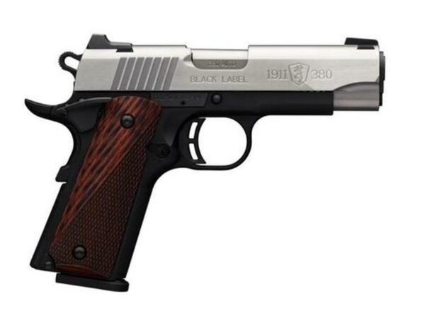 Browning 1911-380 Limited Production Medaliion Compact 380acp Nite Sites