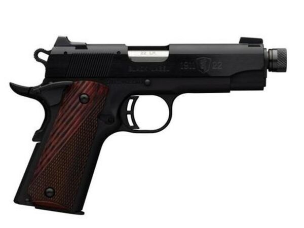 Browning 1911-22 Black Label Compact 22LR, 3.6", TB