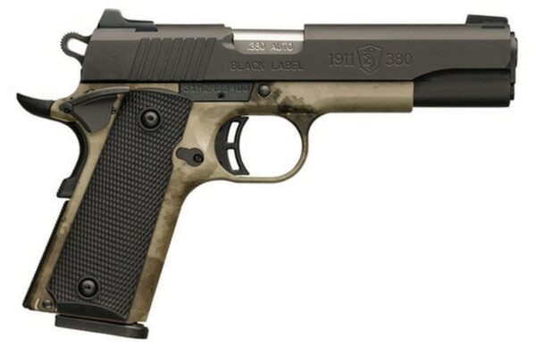 Browning 1911 380ACP, Black/Blued, Pro Spd, 4.25", Black