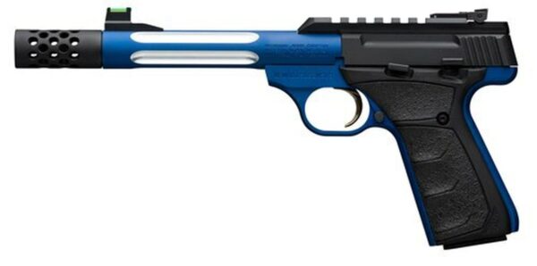 Browning Buck Mark+ Light Competition UFX 22 LR, 5.9" Blue Barrel, Suppressor Ready, Rug