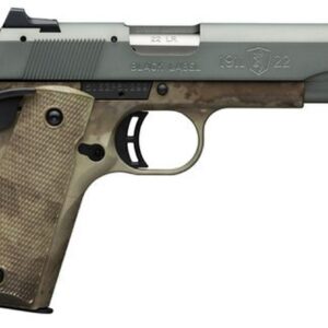 Browning 1911 Black Label, .22 LR, 3 5/8" Barrel, 10rd, ATACS-AU