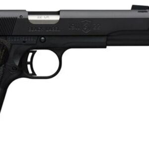 Browning 1911 Black Label 22 LR, 3-Dot Sight, 4 7/8" Barrel, Suppressor Ready