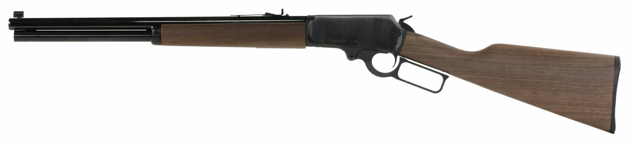 Marlin 1895 Lever 45-70 Government, 18.5" Octagonal Barrel, Blued, Straight Walnut, Marbles Sights, 6rd
