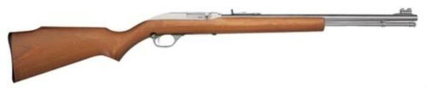 Marlin Model 60 22LR 19 SS Finish Hardwood Monte Carlo Stock 14 Round