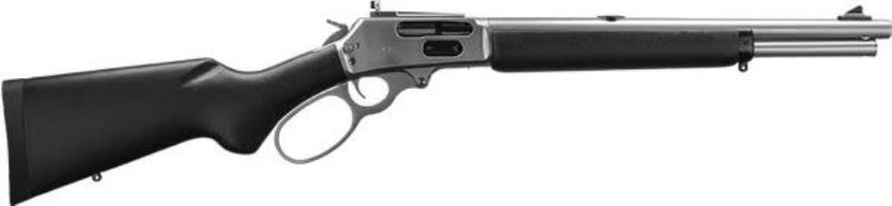 Marlin 1895 Trapper 45-70, 16.5" SS Barrel, Skinner Sights, Big Loop Lever, Black Stock