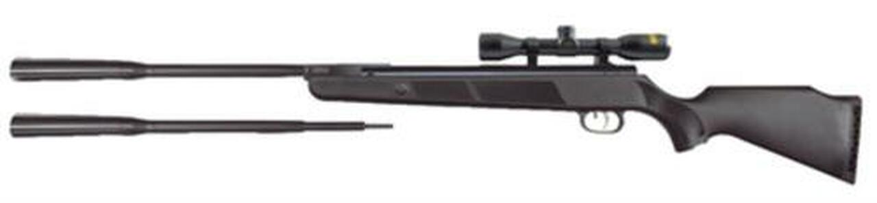 Beeman Quiet Teck Air Rifle Break Open .177/.22 Black
