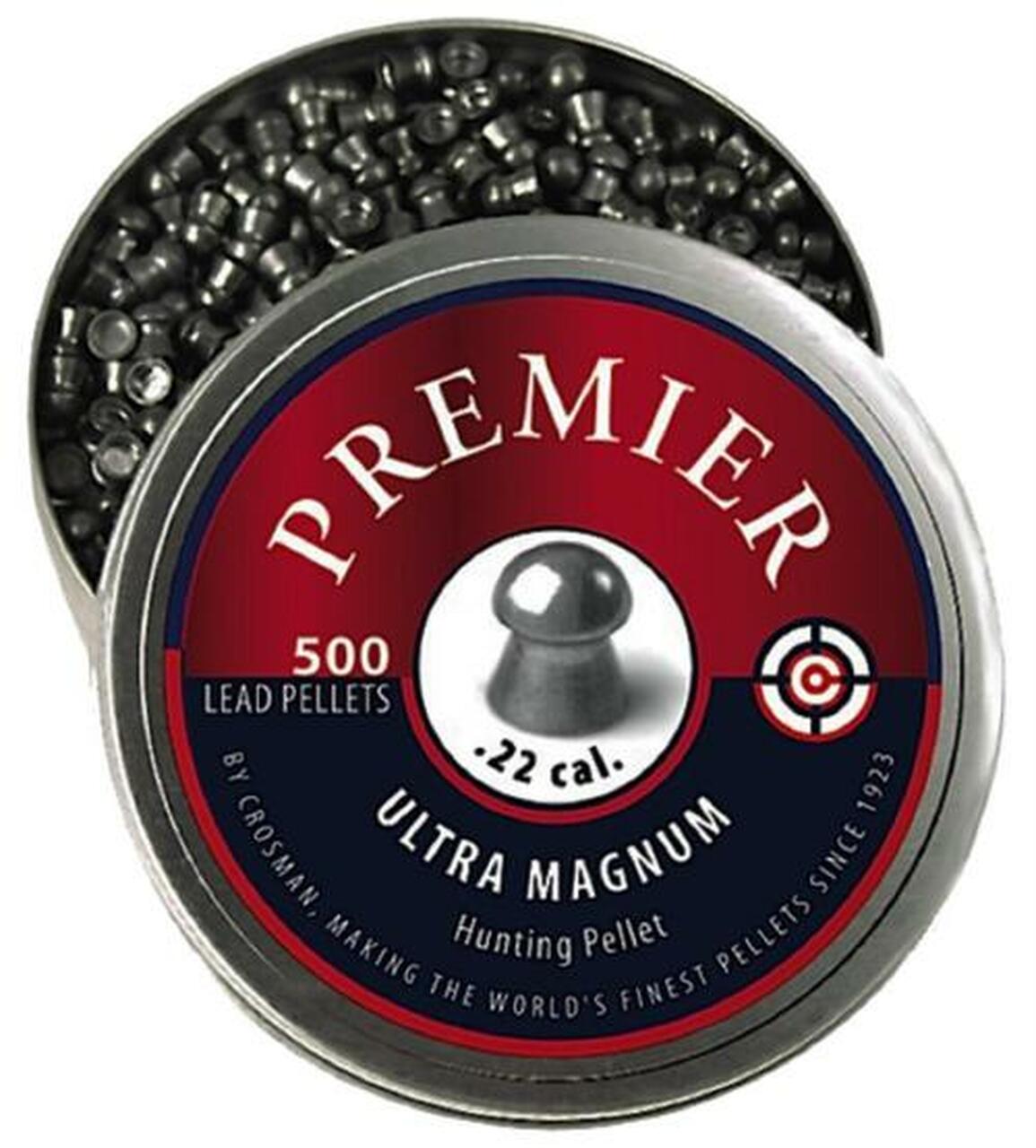 Crosman Premier Pellets Domed .22 Silver 500 Count