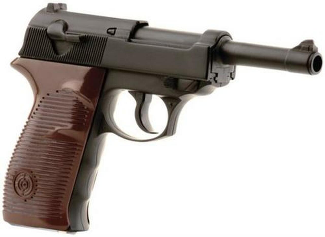 Crosman Luger Air Pistol Semi-Auto .177 BB, CO2, Black