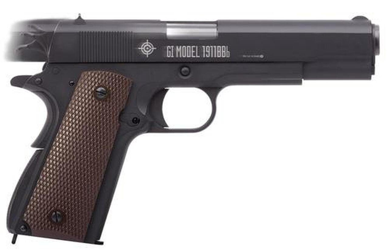 Crosman GI Model Air Pistol Semi-Auto 20rd .177 BB Black