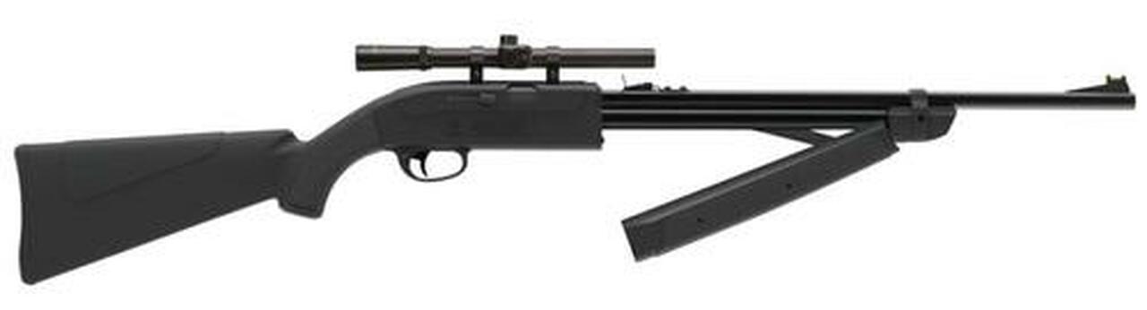 Crosman Legacy 1000 Air Rifle Bolt .177 Pellet/BB Black