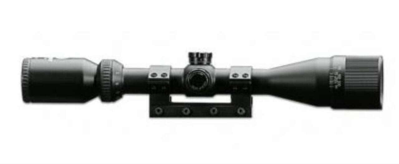 Stoeger 3-9 x40 Scope With Adjustable Objective, 1-Piece Ring and Base