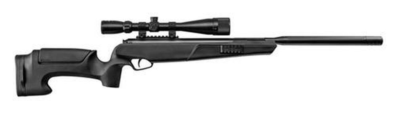 Stoeger A-Tac S2 Suppressed Air Rifle, .177 Cal, 1,200 FPS, Black Synthetic, 3-9 x 40 Scope
