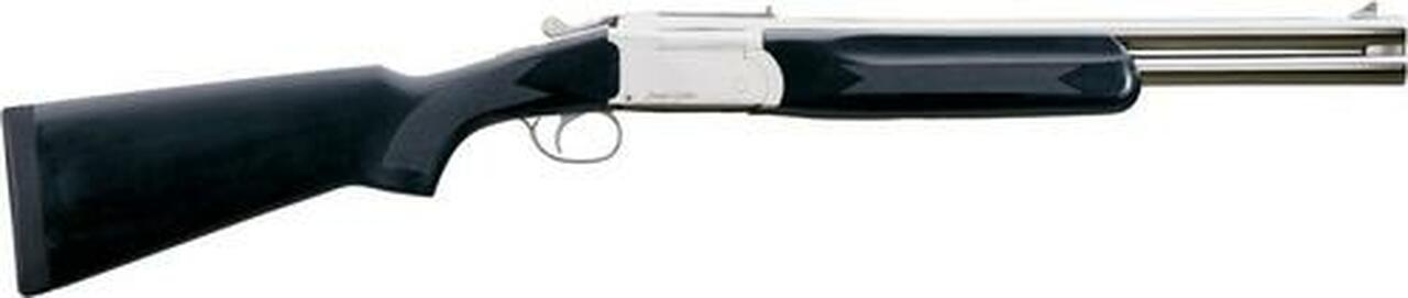 Stoeger Condor Outback Over/Under 12 Ga, 20", 3" Black Walnut, Polished Nickel