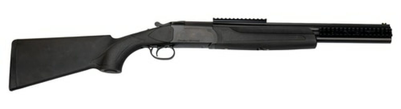 Stoeger Double Defense, O/U 12 Ga, 20" Barrel, Black Synthetic Stock