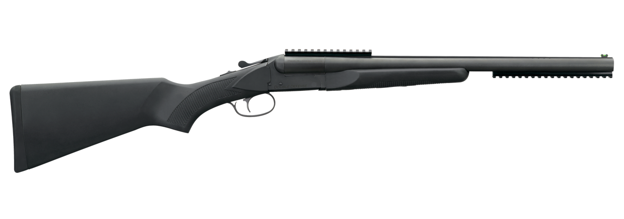 Stoeger Double Defense Black Synthetic 12 Ga, 20" Ported Barrel