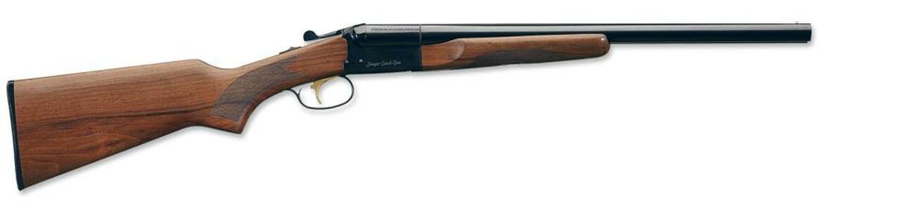 Stoeger Coach Gun SxS ,A-Grade Satin Walnut, Blue 12 Ga, 20