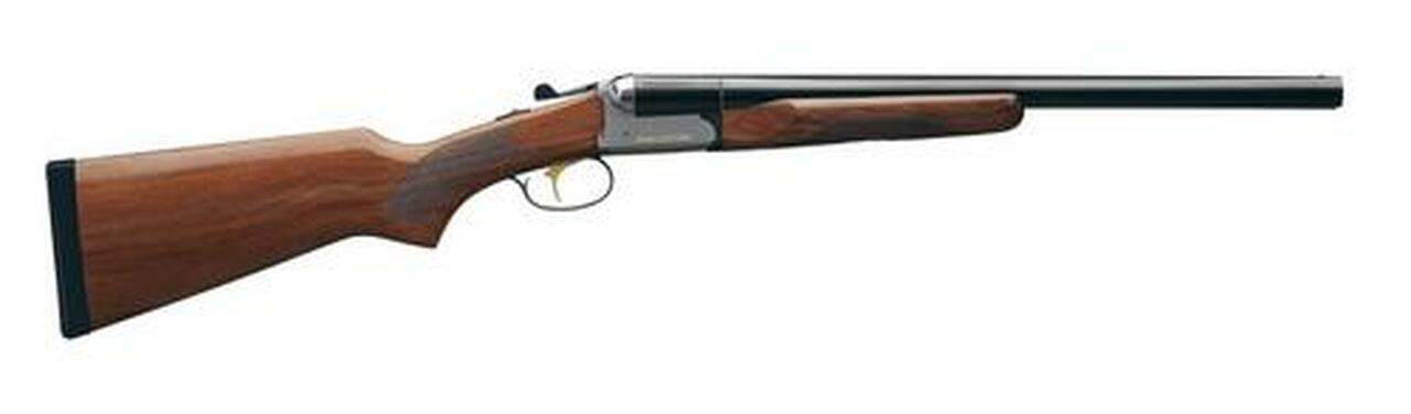 Stoeger Coach Gun Sxs, Aa-Grade Gloss Walnut, Blue 20 Ga, 20