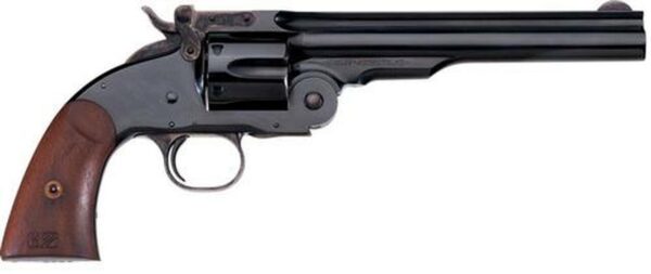 Uberti 1875 No. 3 2nd Model Top Break 45 Colt, 7" Barrel, Blued, Walnut Grip, 6rd