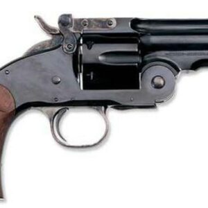 Uberti 1875 No 3 2nd Model Top Break, .45 Colt, 3.5", Blued, Walnut Grip