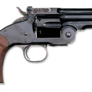 Uberti 1875 No 3 2nd Model Top Break, .45 Colt, 5", Blued, Walnut Grips