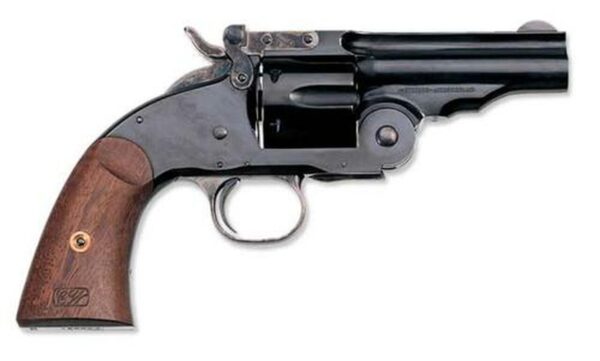 Uberti 1875 No 3 2nd Model Top Break, .45 Colt, 5", Blued, Walnut Grips