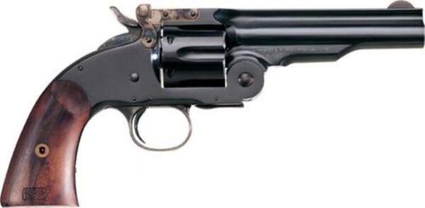 Uberti No. 3 2nd Model Top Break, .38 Special, 5", Blued, Walnut Grip