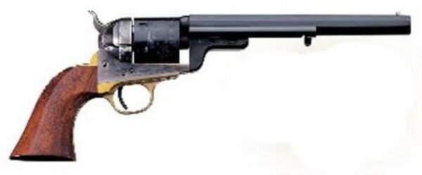 Uberti 1851 Navy Model Revolver, .38 Special, 4.75", Walnut Grip, Brass