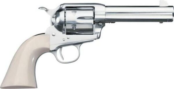 *D* Uberti 1877 Short Stroke SASS PRO Nickel .45 Colt, 4 3/4" Barrel Full Nickel Plated Steel