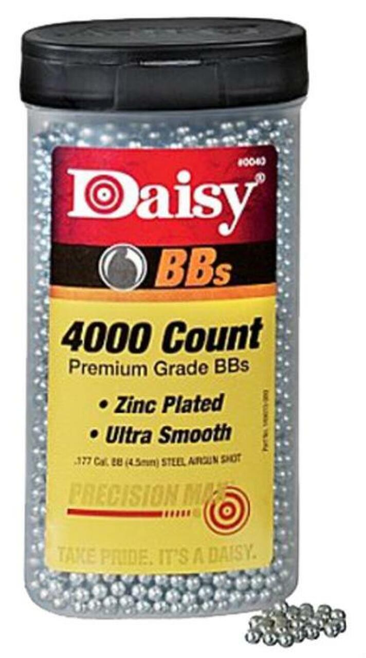 Daisy Bottle .177 BBs Zinc-Plated Steel 00 ct