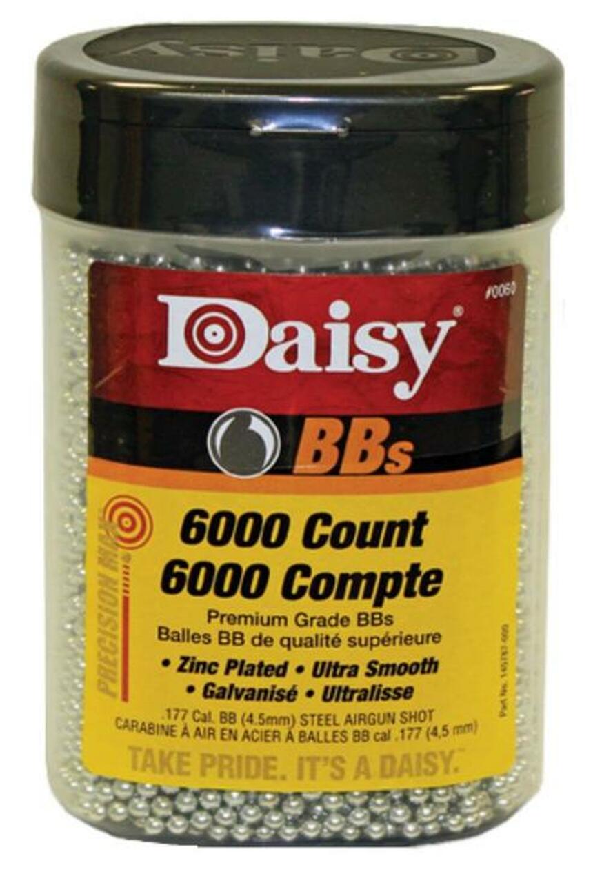 Daisy .177 BB, Bottle, 6000 Per Bottle