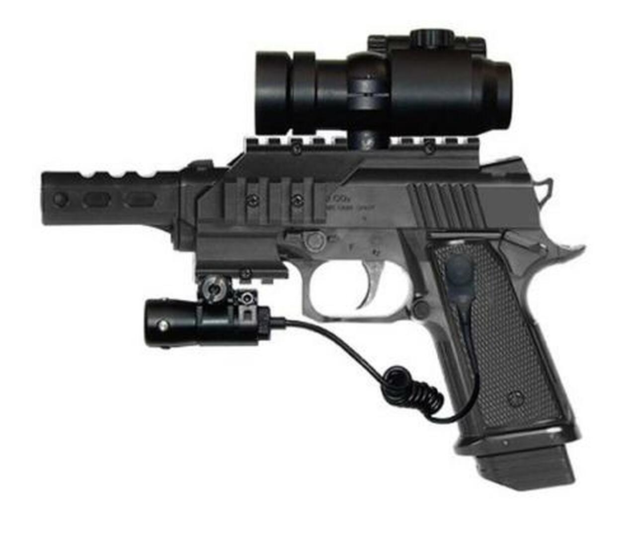 Daisy PowerLine Pistol Kit 4 Piece .177 Black