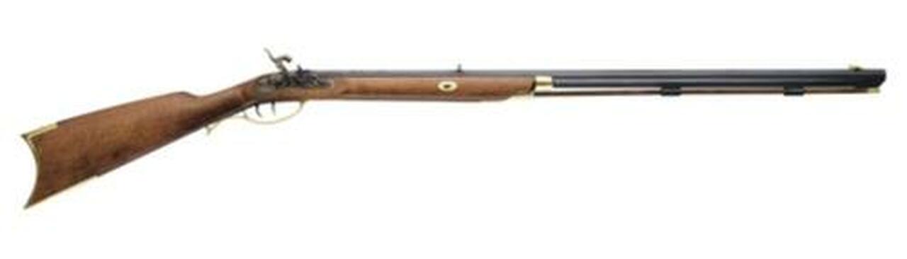 Traditions Black Powder Crockett Percussion Muzzleloader .32 Caliber 32" Blued Barrel Hardwood Half-Stock