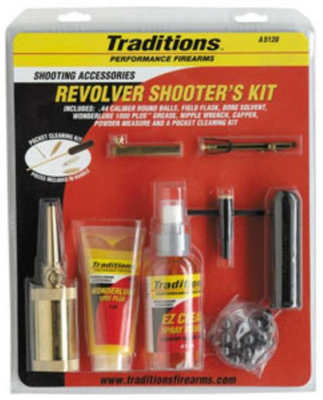 Traditions Sportsmans Revolver Kit Sportsman Kit 44 Cal Revolver