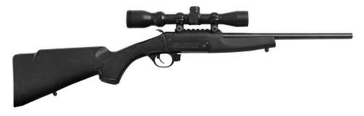 Traditions Crackshot, Scope BO 22LR 16.5" 1rd Black Synthetic Stock