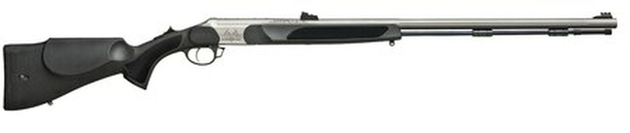 Traditions Black Powder Vortek StrikerFire LDR Northwest Magnum .50 Caliber, 30" Tapered Fluted Barrel, CeraKote Finish, TAC2 Trigger, Black Hogue Stock