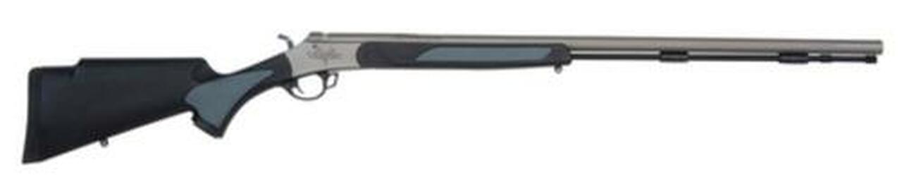 Traditions Black Powder Vortek Ultralight LDR .50 Caliber 30" Tapered Lightweight Fluted Barrel Black Hogue Overmold Stock
