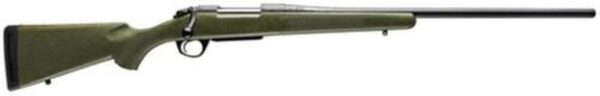 Bergara B-14 Hunter 300 Win Mag 24" Barrel Matte Blue Finish Detachable Box Magazine Synthetic Stock Green With Tan/Black Flecks 3rd